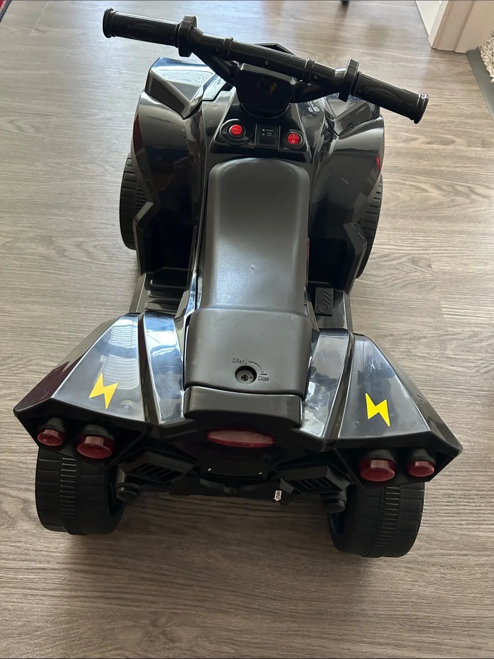 Kids Ride-On Quad ATV - Black